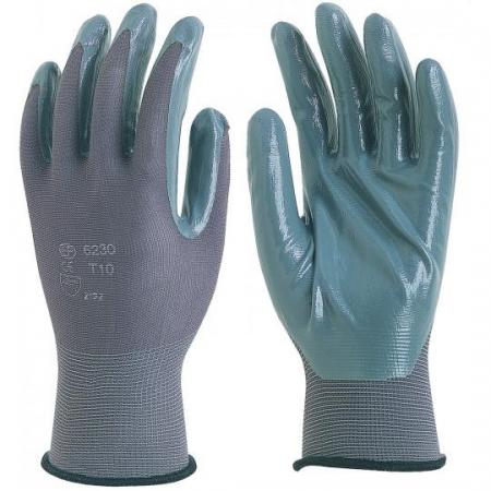 Paire de gants polyamide enduits nitrile Taliaplast 371118
