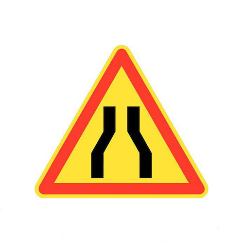 Panneaux de signalisation temporaire