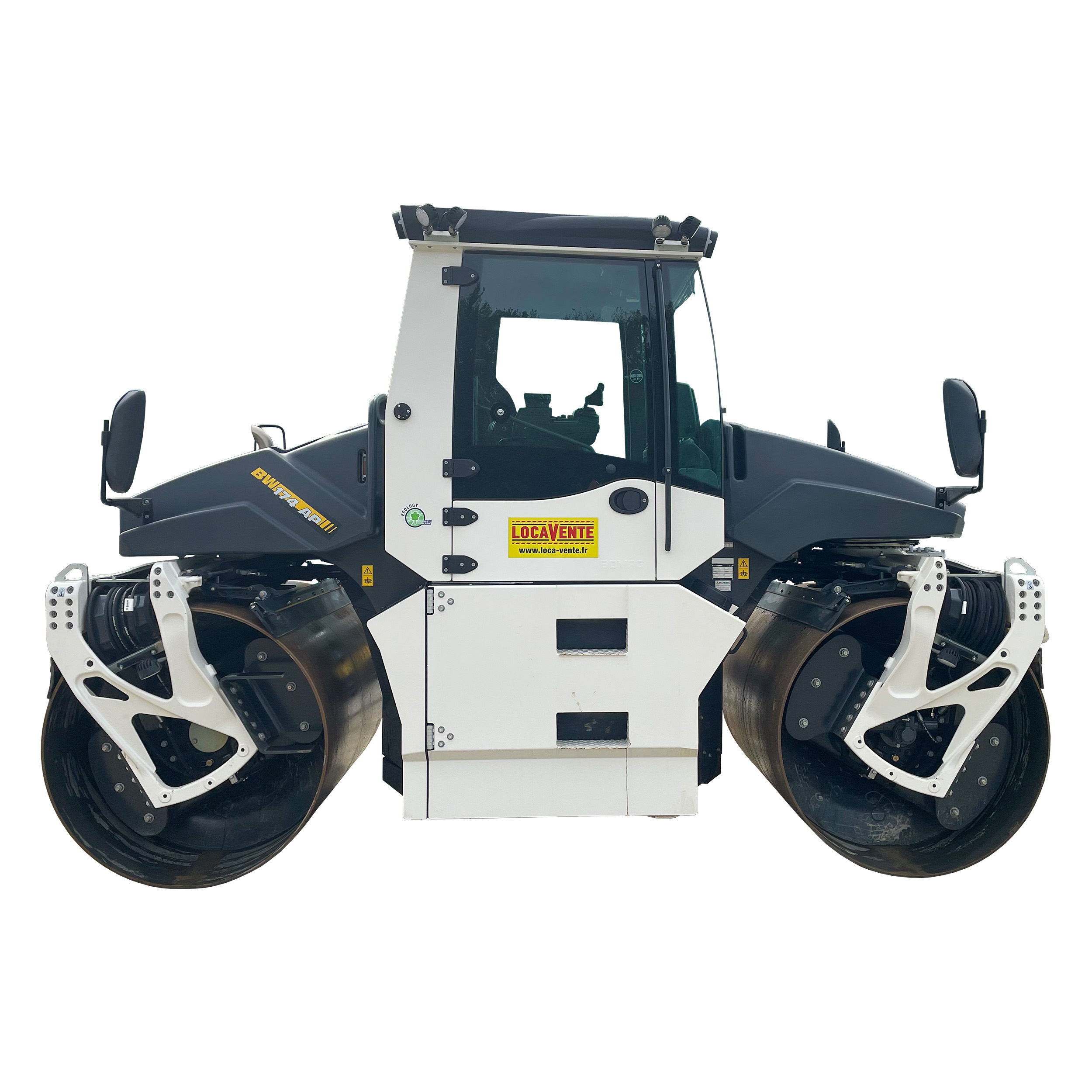 Rouleau compacteur double bille pivot 1m70 - VT2